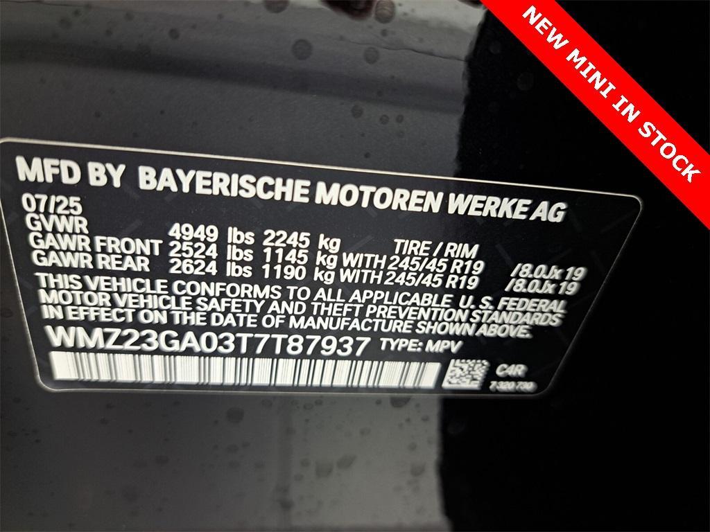 new 2026 MINI Countryman car, priced at $44,010