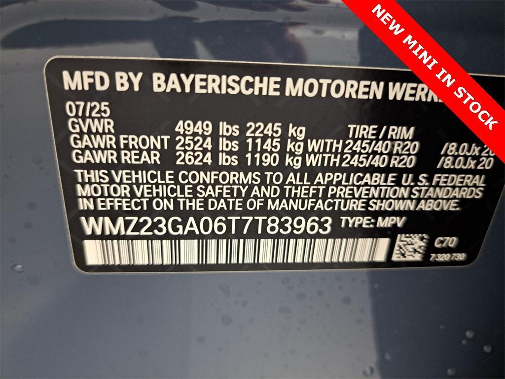new 2026 MINI Countryman car, priced at $44,510