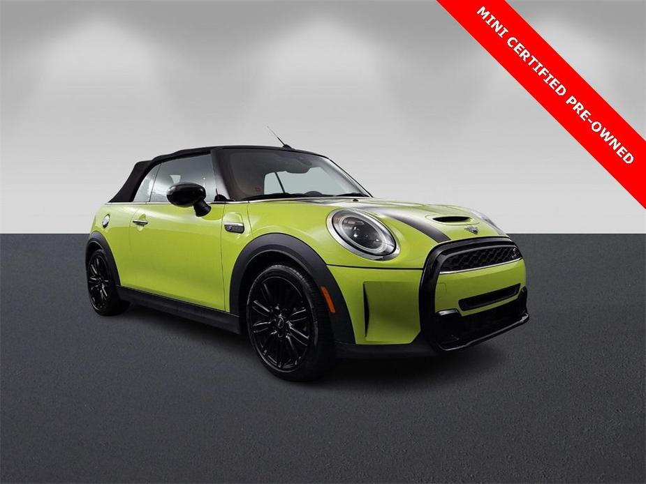 used 2022 MINI Convertible car, priced at $29,796