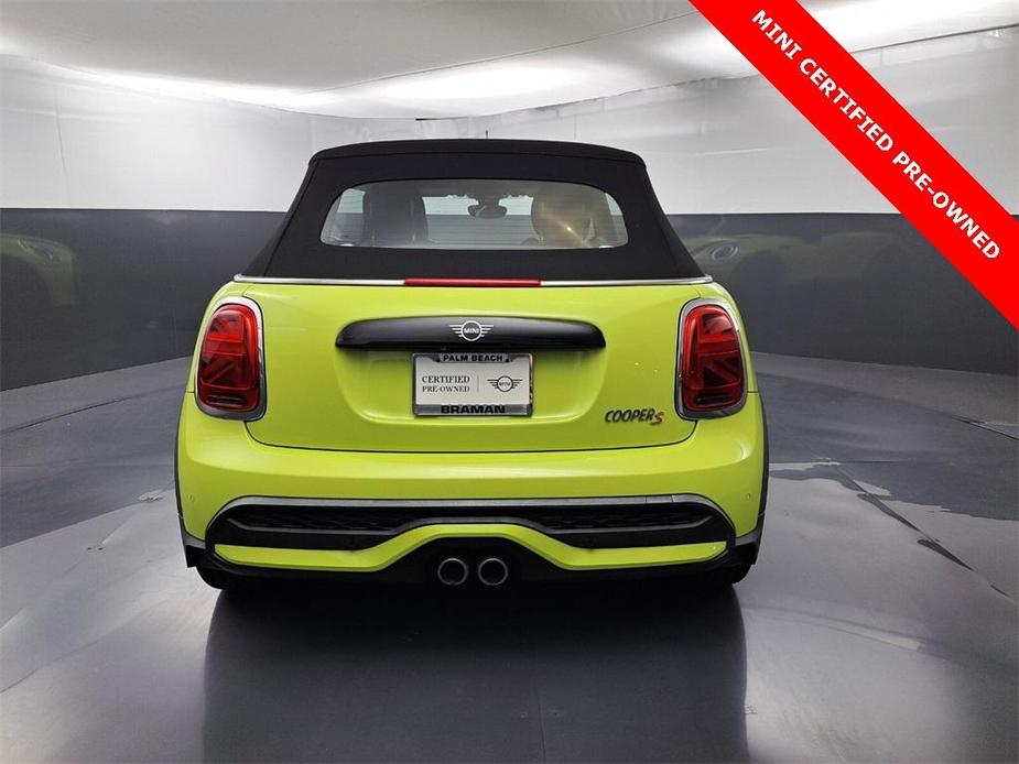 used 2022 MINI Convertible car, priced at $29,796