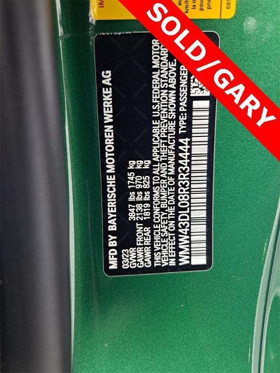 used 2024 MINI Convertible car, priced at $30,495