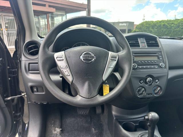 used 2015 Nissan Versa car, priced at $4,999