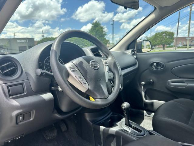 used 2015 Nissan Versa car, priced at $4,999