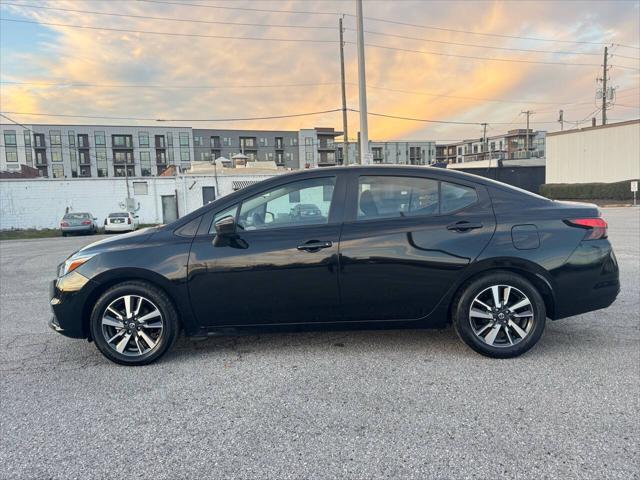 used 2021 Nissan Versa car, priced at $10,999