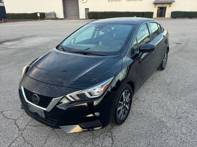 used 2021 Nissan Versa car, priced at $10,999