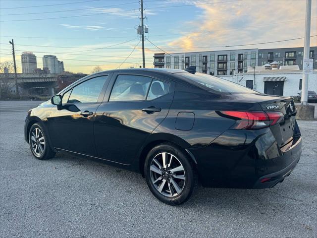 used 2021 Nissan Versa car, priced at $10,999