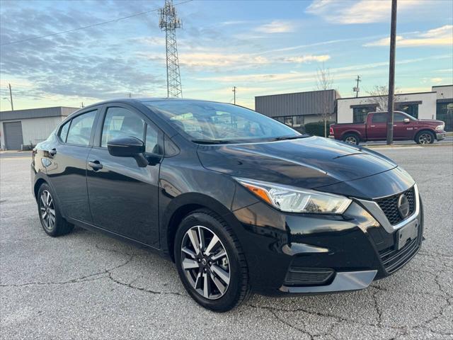 used 2021 Nissan Versa car, priced at $10,999