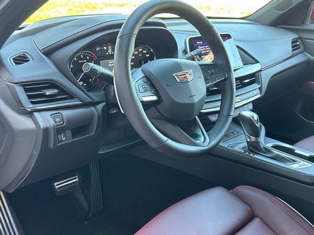 new 2025 Cadillac CT4 car, priced at $47,310