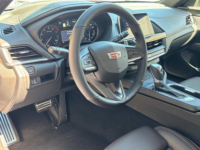 new 2025 Cadillac CT4 car, priced at $47,315