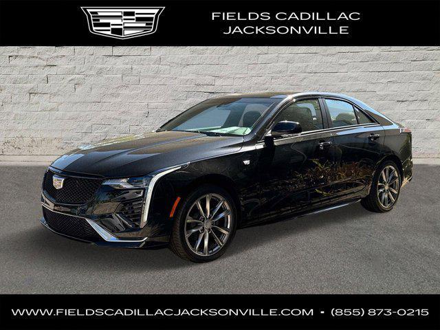 new 2025 Cadillac CT4 car, priced at $47,315