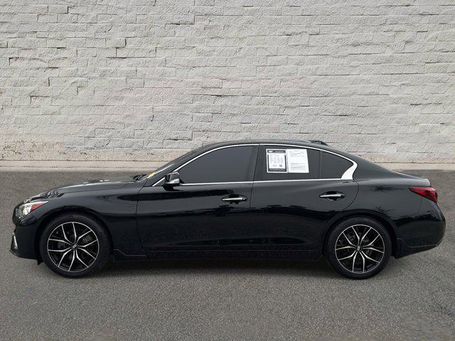 used 2022 INFINITI Q50 car, priced at $27,550
