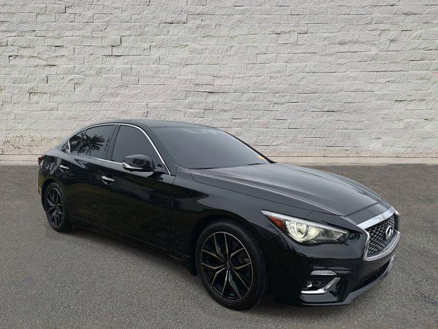 used 2022 INFINITI Q50 car, priced at $27,550