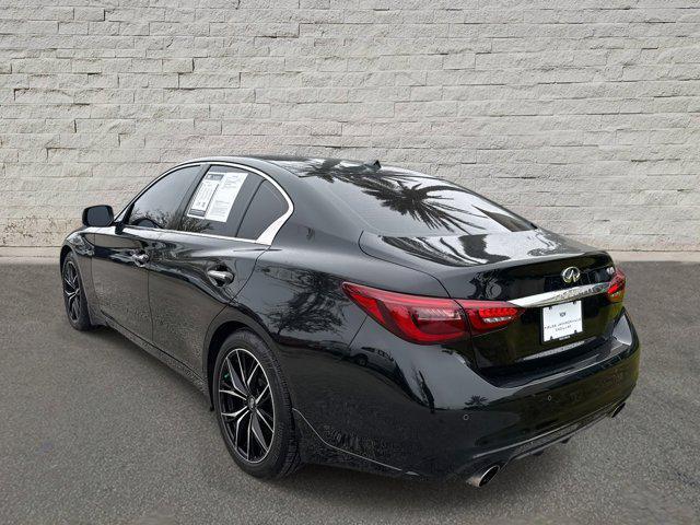 used 2022 INFINITI Q50 car, priced at $27,550