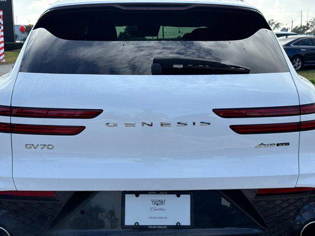 used 2022 Genesis GV70 car, priced at $41,500