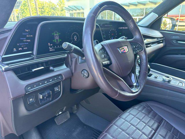 used 2024 Cadillac Escalade car, priced at $89,451