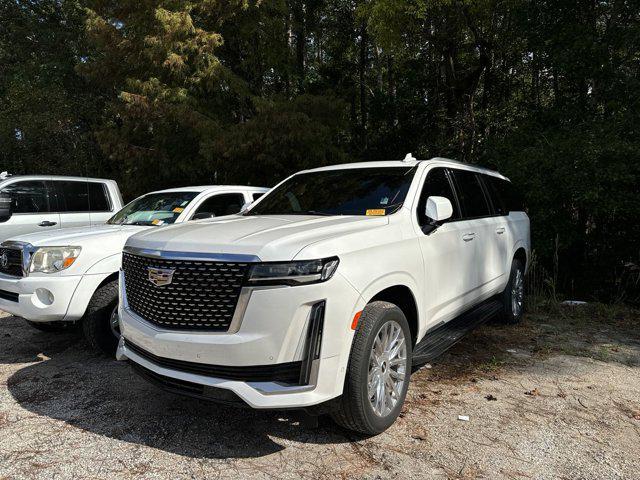 used 2021 Cadillac Escalade ESV car, priced at $67,173