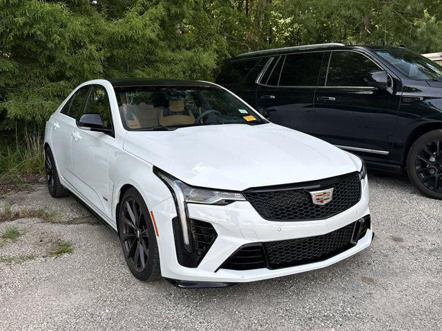 used 2022 Cadillac CT4-V car, priced at $59,991