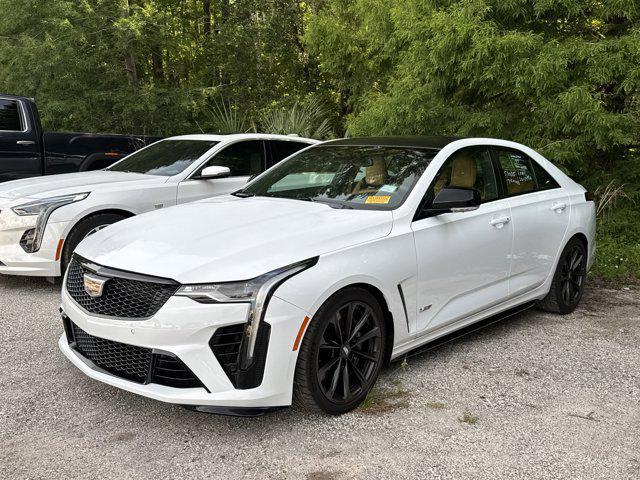 used 2022 Cadillac CT4-V car, priced at $59,991