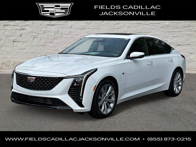 new 2025 Cadillac CT5 car, priced at $54,330