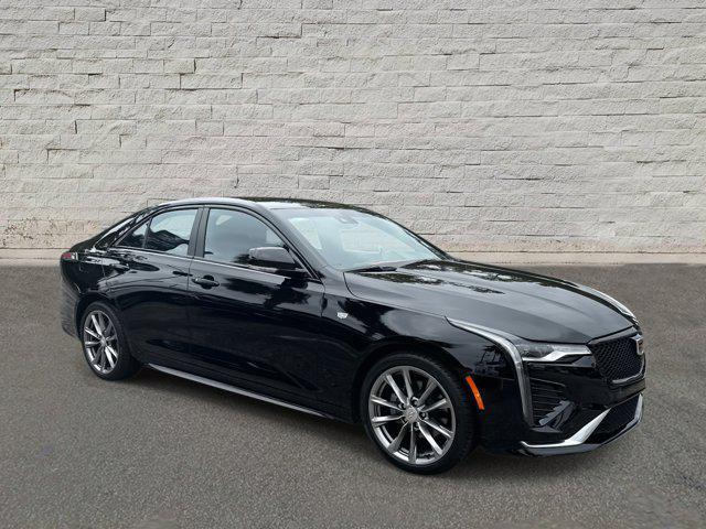 new 2025 Cadillac CT4 car, priced at $47,315