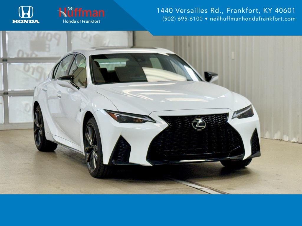 used 2025 Lexus IS 350 car, priced at $49,227