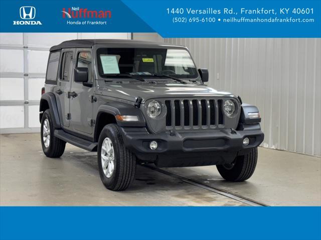 used 2023 Jeep Wrangler car, priced at $33,569