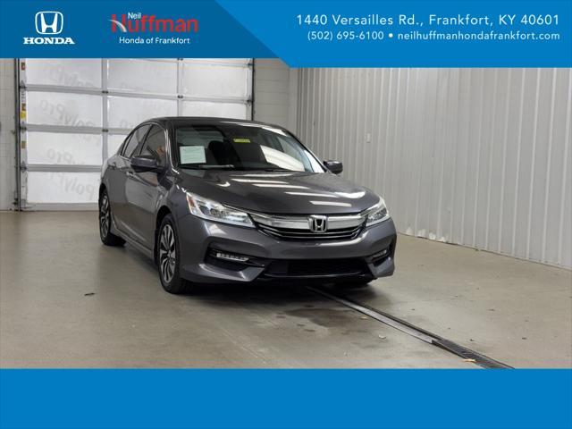 used 2017 Honda Accord Hybrid car, priced at $17,490