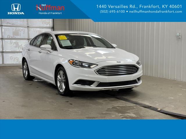 used 2018 Ford Fusion car, priced at $10,080