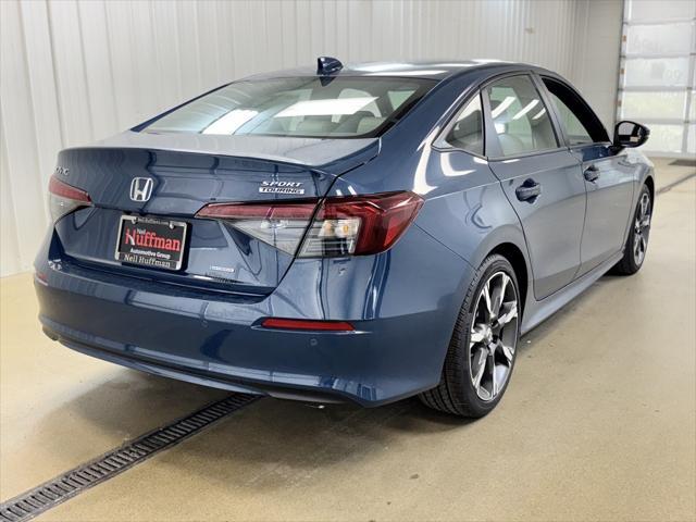 new 2025 Honda Civic Hybrid car, priced at $31,553
