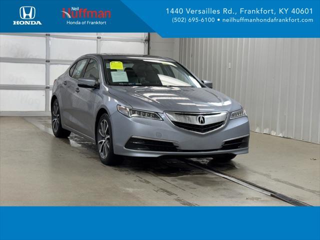 used 2015 Acura TLX car, priced at $12,000