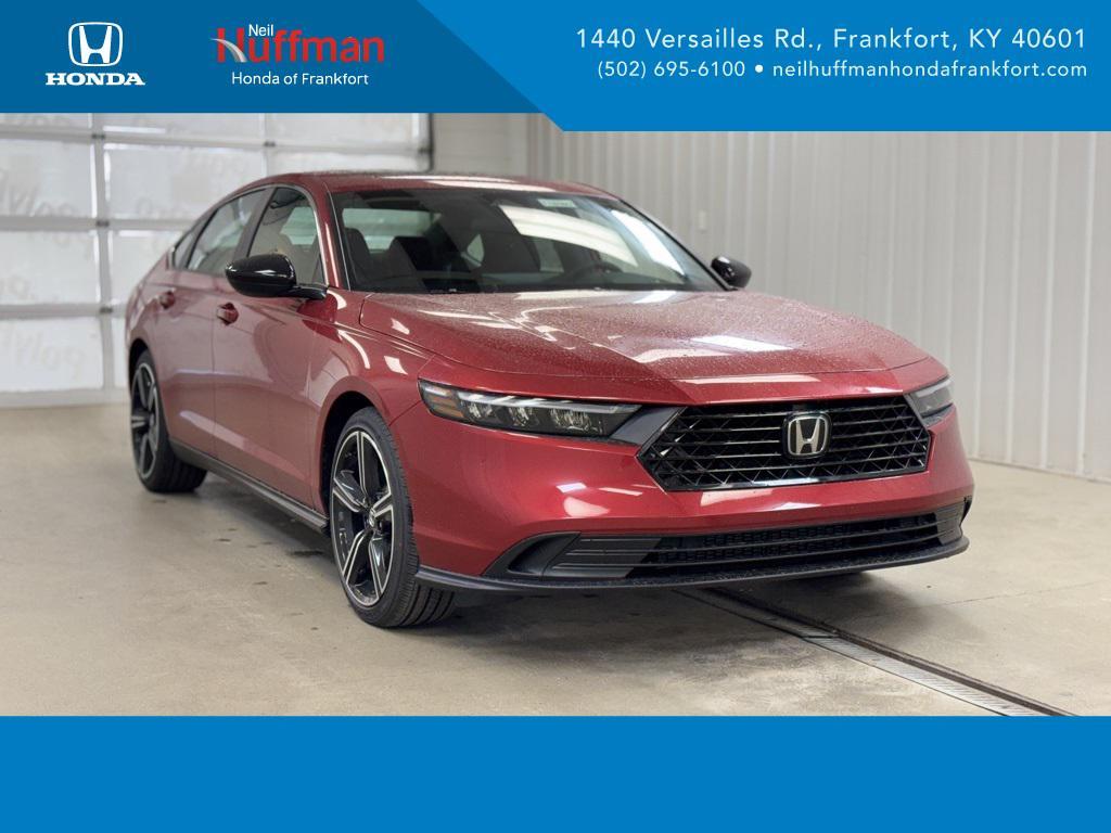 new 2025 Honda Accord Hybrid car, priced at $33,655