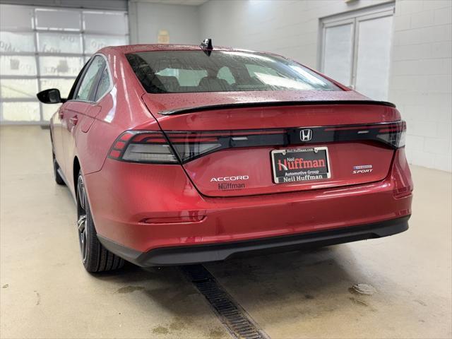 new 2025 Honda Accord Hybrid car, priced at $33,655