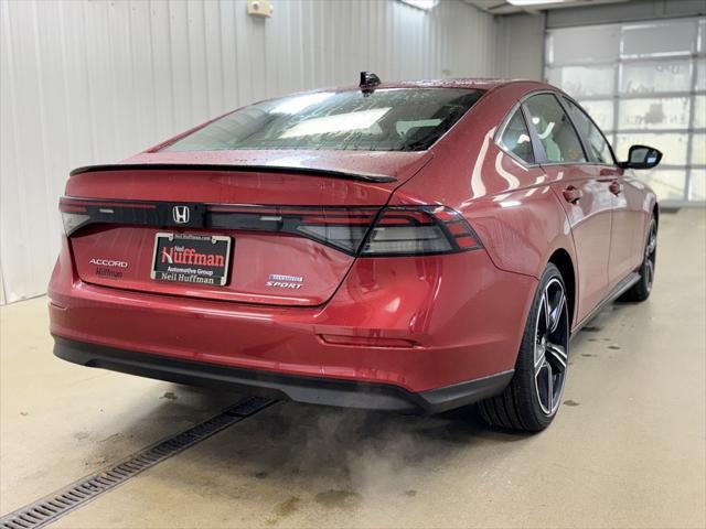 new 2025 Honda Accord Hybrid car, priced at $33,655