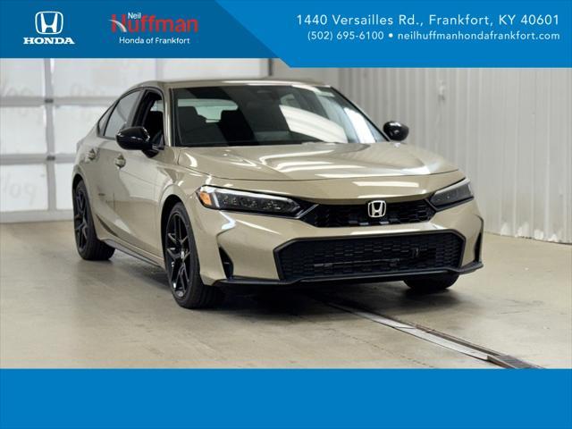 new 2025 Honda Civic car, priced at $27,855