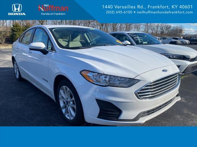 used 2019 Ford Fusion Hybrid car, priced at $13,316