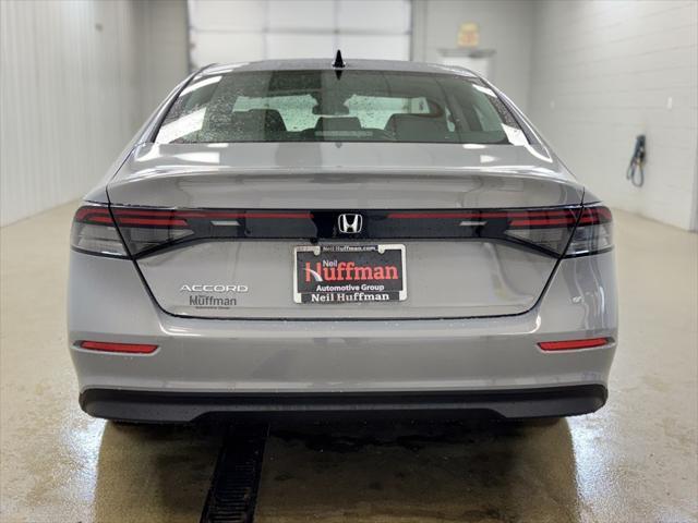 new 2025 Honda Accord car, priced at $30,706