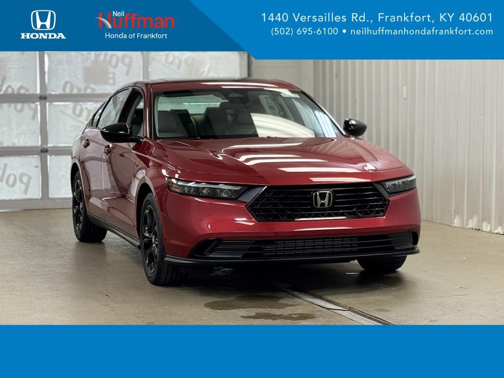 new 2025 Honda Accord car, priced at $30,805