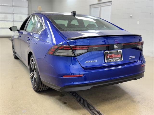 new 2025 Honda Accord Hybrid car, priced at $33,655