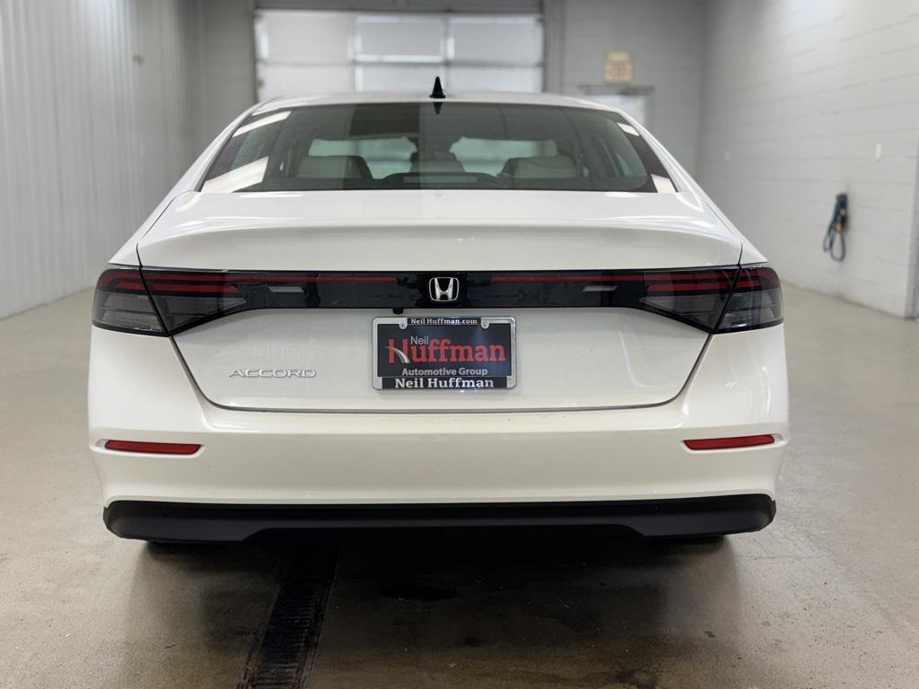 new 2025 Honda Accord car, priced at $30,706