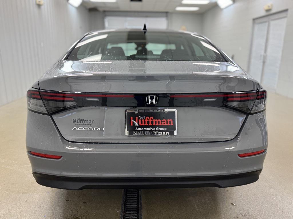 new 2025 Honda Accord car, priced at $30,706
