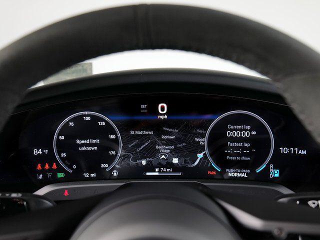 new 2025 Porsche Taycan car, priced at $184,955