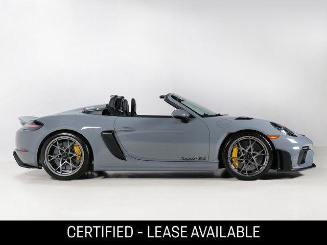 used 2025 Porsche 718 Spyder car, priced at $216,995