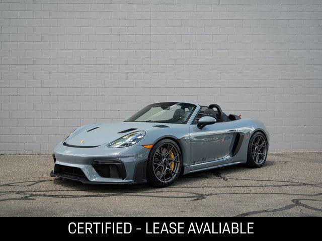 used 2025 Porsche 718 Spyder car, priced at $217,995