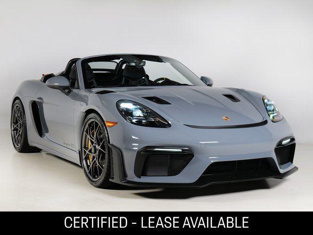 used 2025 Porsche 718 Spyder car, priced at $216,995