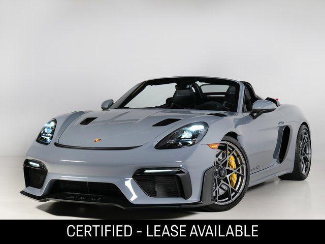 used 2025 Porsche 718 Spyder car, priced at $216,995