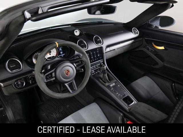 used 2025 Porsche 718 Spyder car, priced at $216,995