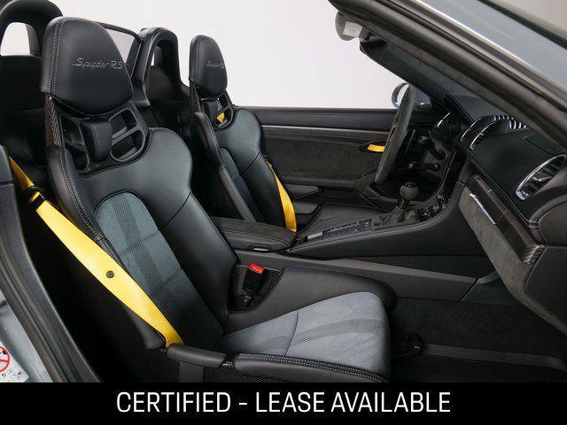 used 2025 Porsche 718 Spyder car, priced at $216,995