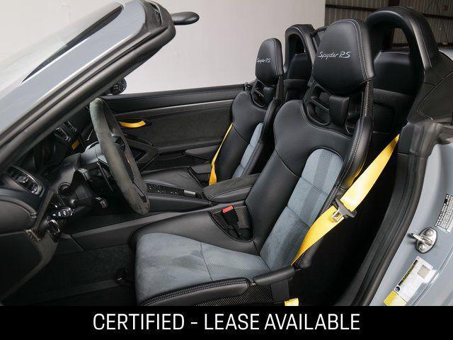used 2025 Porsche 718 Spyder car, priced at $216,995