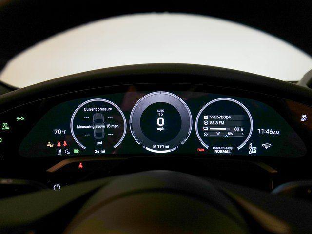 new 2025 Porsche Taycan car, priced at $149,155