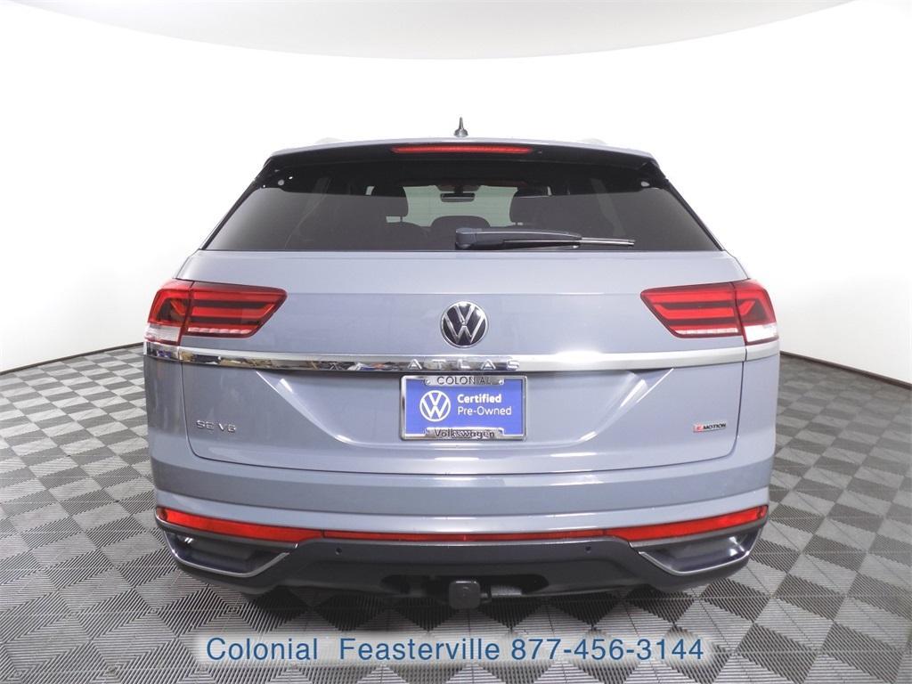 used 2022 Volkswagen Atlas Cross Sport car, priced at $28,922
